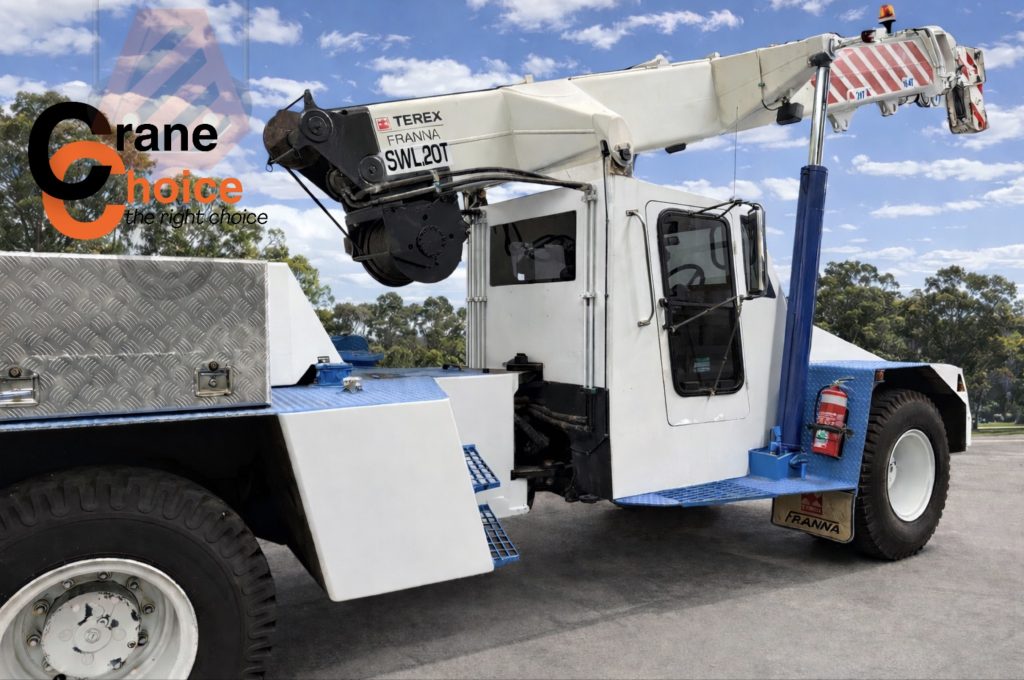 2007 Terex Franna AT20 20t Franna / Pick and Carry crane for sale — general crane view