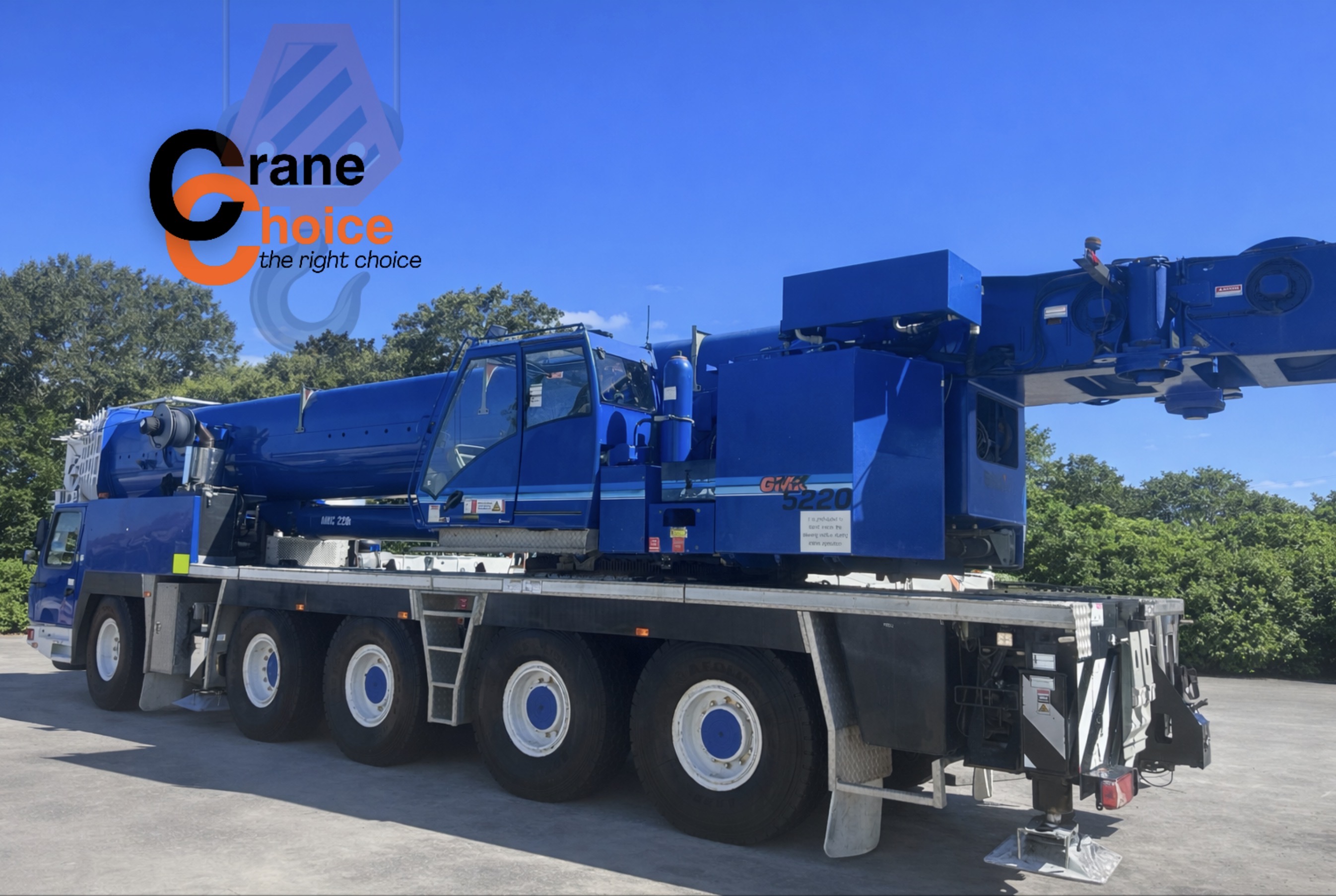 2010 Grove GMK5220 all terrain crane for sale in Australia