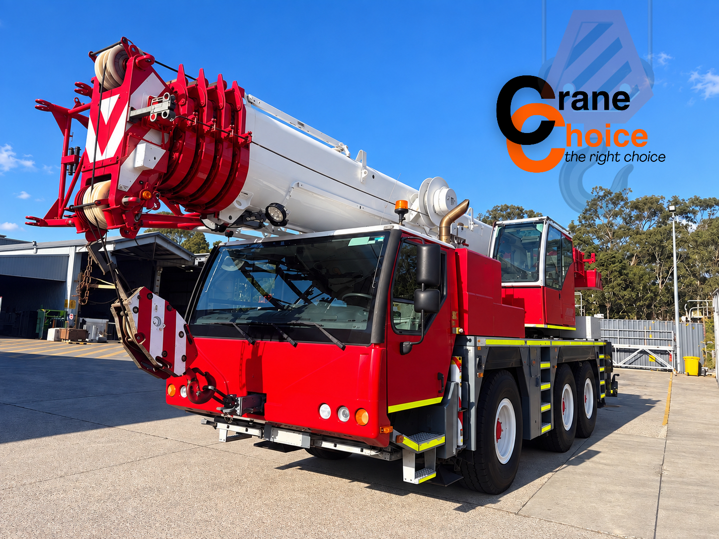 2010 Liebherr LTM1055-3.2 All Terrain crane in New South Wales — photo 1